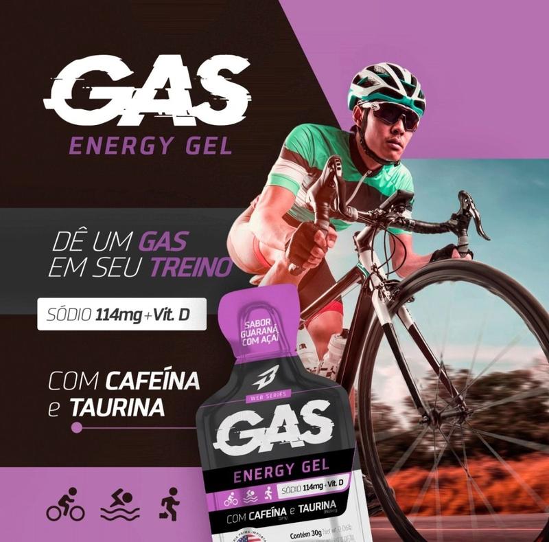 Kit 4x Caixas Gas Gel Energético 40 Sachês Bodyaction - Produtos